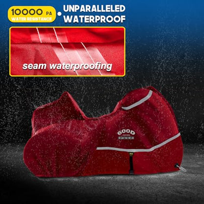 Trike Cover Motorcycle Cover Heavy Duty 600D Waterproof forTrike Models Harley Davidson freewheeler