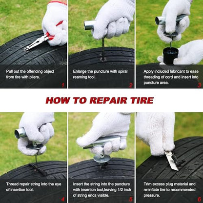 35 Piece Heavy Duty Tire Plug Kit