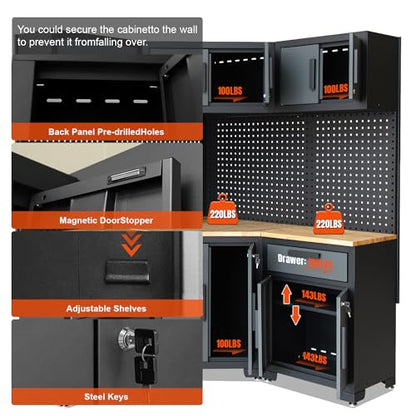 Garage Cabinets and Storage System 8 (8 Count)