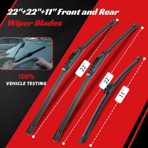 Windshield Wiper Blade Replacement for Ford Expedition 2018