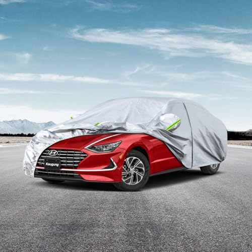 6 Layers Car Cover Custom Fit Hyundai Sonata Sedan from 1988 to 2025