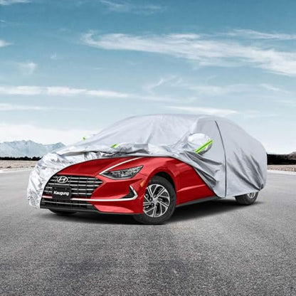 6 Layers Car Cover Custom Fit Hyundai Sonata Sedan from 1988 to 2025