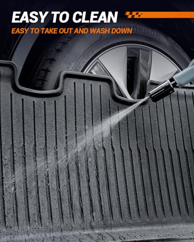 2024 2025 2026 Tesla Model 3 Floor Mats All Weather Full Set by SEALIGHT (4 Count)