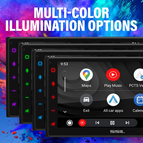 DD999ACPW Wireless Apple CarPlay Android Auto Car Multimedia Player