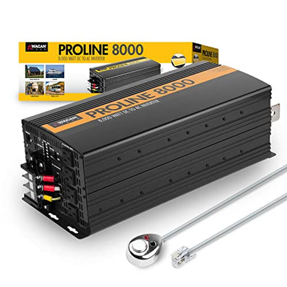 EL3746 12V 8000 Watt Power Inverter with Remote Control