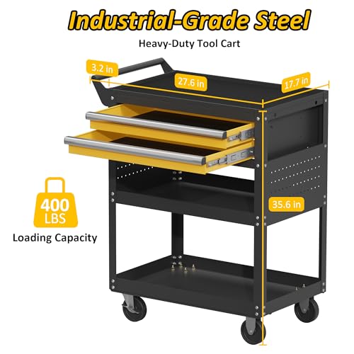 5 Tier Heavy Duty Rolling Tool Cart