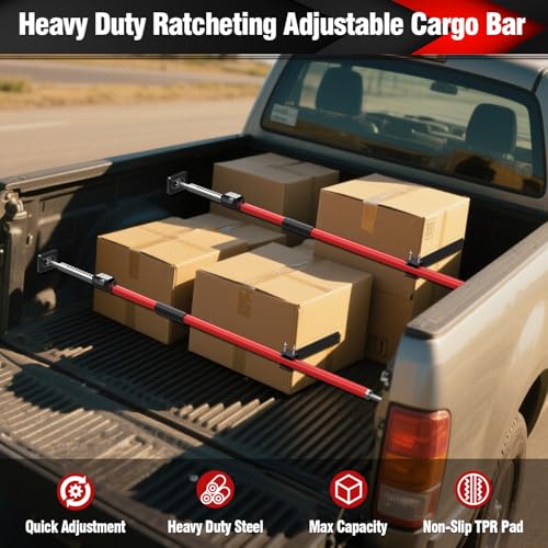 Truck Bed Cargo Bar (3 Count)