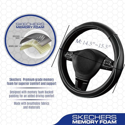 Memory Foam Steering Wheel Cover