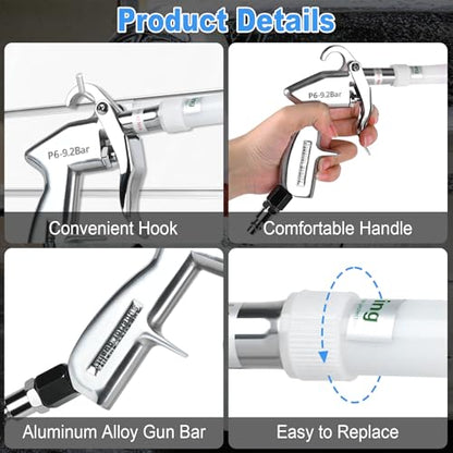 Car Cleaning Gun Detailing Dry Air Blow Gun