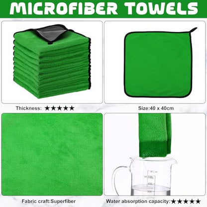 50 Pcs Microfiber Towels (50 Count)