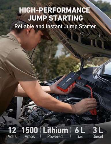 S8 Car Battery Jump Starter 1500A