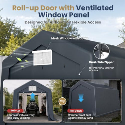 10x15ft Portable Carports