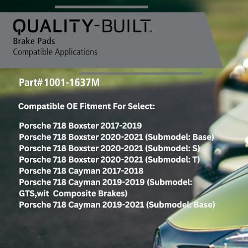 Front Semi Metallic Brake Pads