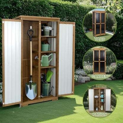 Outdoor Storage Cabinet with Shelf