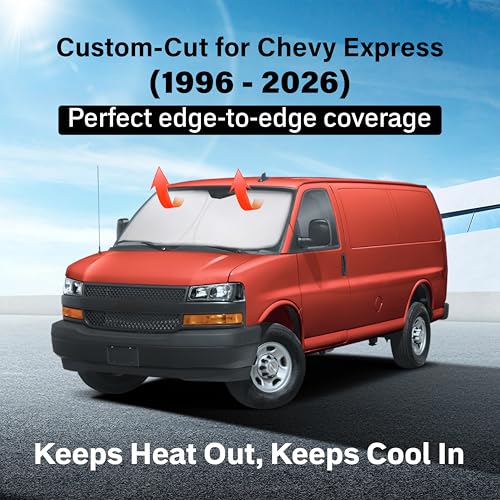 Windshield Sunshade for Chevrolet Express 1996
