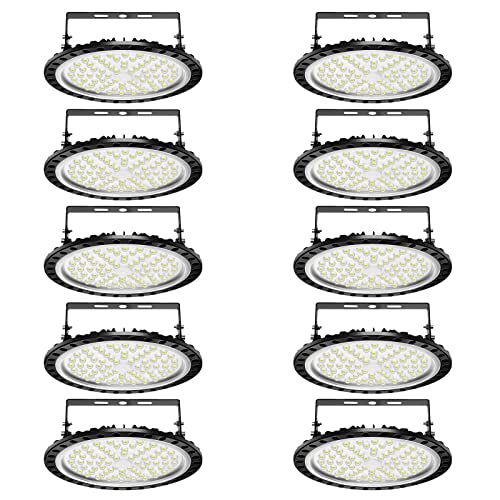 10 Pack 300W UFO LED High Bay Lights (10 Count)