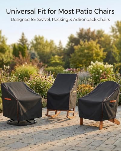 Patio Chair Covers Waterproof (2 Count)