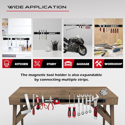 Magnetic Tool Holder Storage Organizer