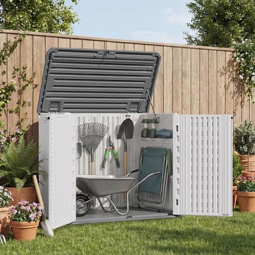34 Cu.Ft Resin Outdoor Storage Shed