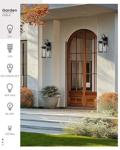 Dusk to Dawn Outdoor Wall Sconce