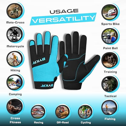 All Weather Motorcycle Gloves for Men & Women