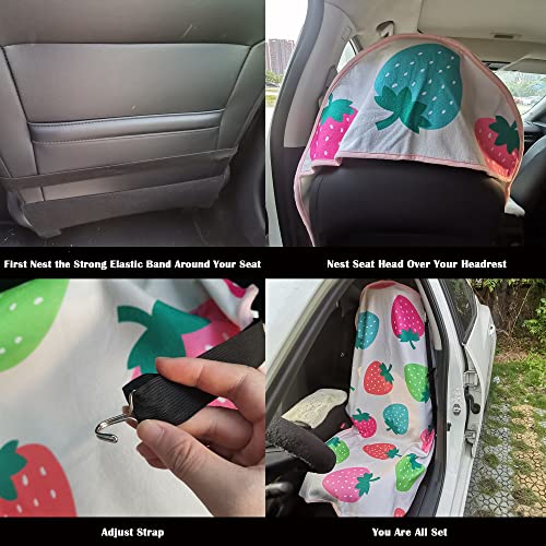 Car Seat Cover Protector Front Seats