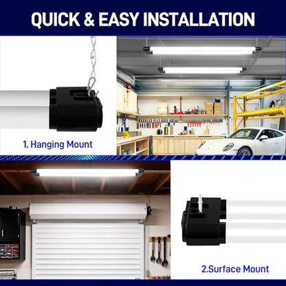 4FT 60W LED Shop Light (4 Count)