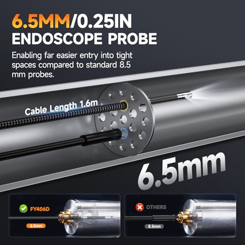 Dual Lens 2 Way Articulating Borescope