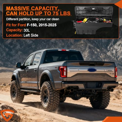 Truck Bed Swinging Toolbox Fits for Ford F (7.5 Count)