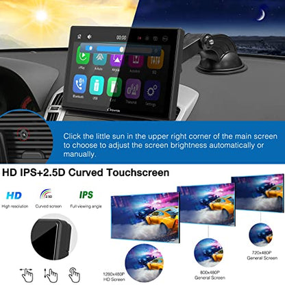 W901 Pro Portable Carplay & Android Auto with Dula Bluetooth