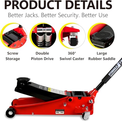 3.5 Ton Low Profile Floor Jack