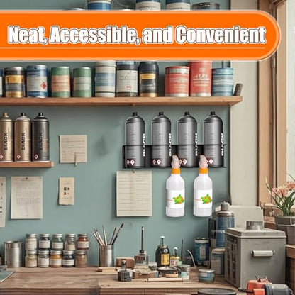Spray Can Holder Rack