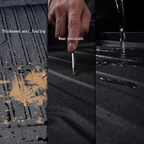 2 Rows Floor Mats for 2025 Nissan Armada 7 and 8 Passenger Models