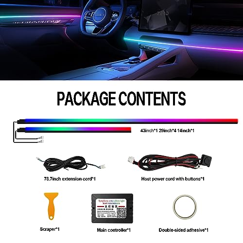 Dreamcolor Acrylic Interior Car Lights