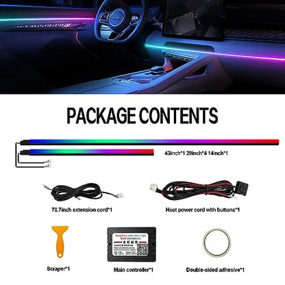 Dreamcolor Acrylic Interior Car Lights