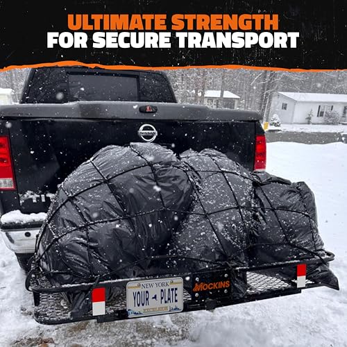 60"x24"x6" XL Heavy Duty Trailer Hitch Cargo Carrier w