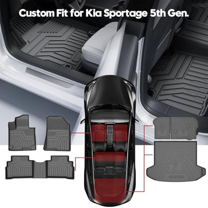 for Kia Sportage Floor Mats 2023