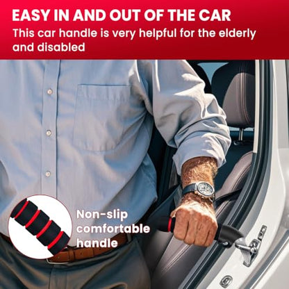 2Pack Car Door Handle for Elderly Car Handle Assist Support Multifunction Handle for Elderly and Handicapped (2 Count)