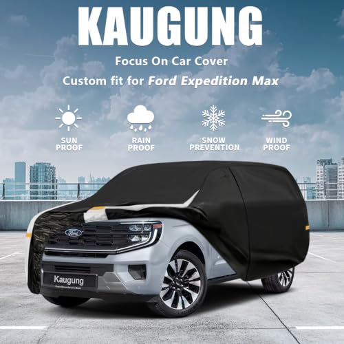 10 Layers Car Cover Custom Fit for Ford Expedition Max 2017