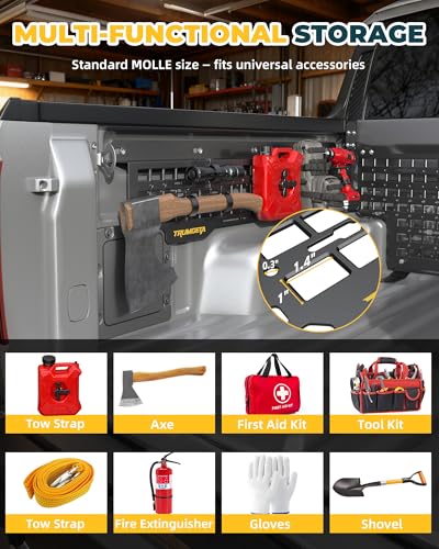 Side Bed MOLLE Panel Fit for 2022