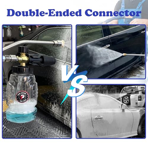 Pressure Washer Foam Cannon with Dual Connector