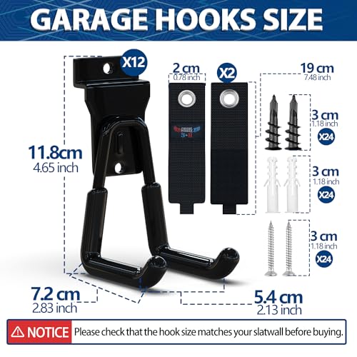 Slatwall Hooks (14 Count)