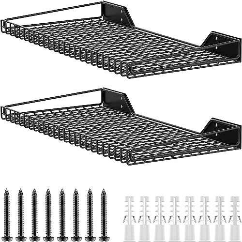 2 Pack Wall Mounted Storage Shelves