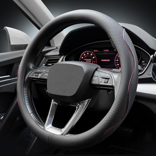 Nappa Premium Leather car Steering Wheel Cover