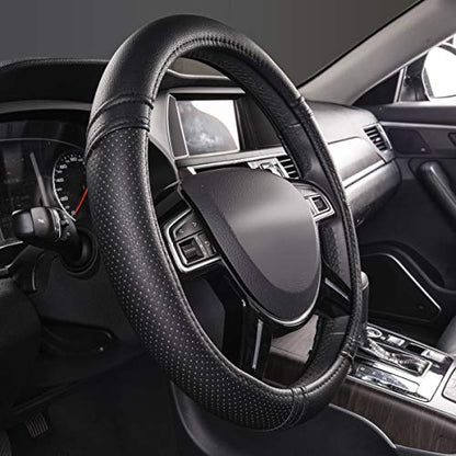 Classical Leather Automotive Universal Steering Wheel Covers