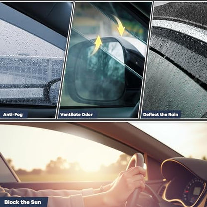 in Channel Rain Guards Fit for 2020