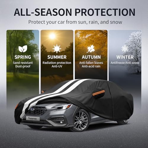 Multi Layer Car Cover Custom Fit for Subaru WRX Impreza STI