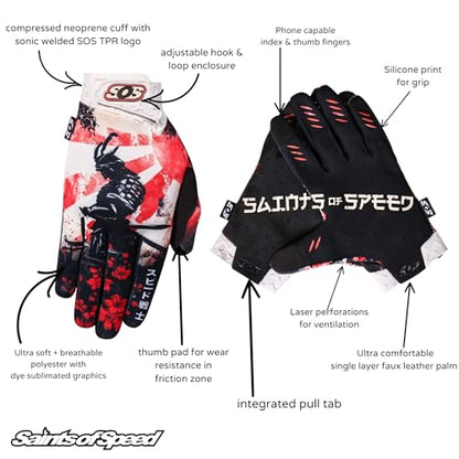 Samurai Dirt Bike Gloves