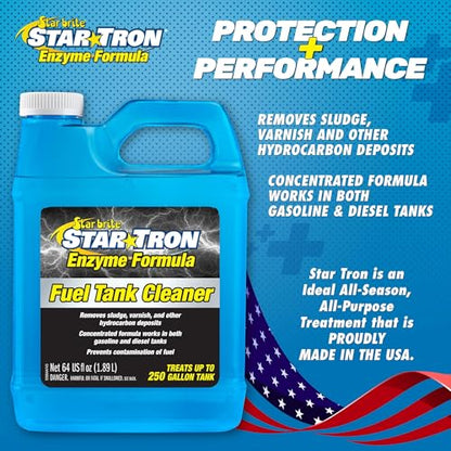 STAR TRON Enzyme Formula Fuel Tank Cleaner