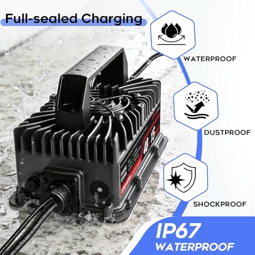 48 Volt 15 Amp Golf Cart Battery Charger for Yamaha G19
